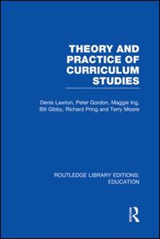 Theory and Practice of Curriculum Studies