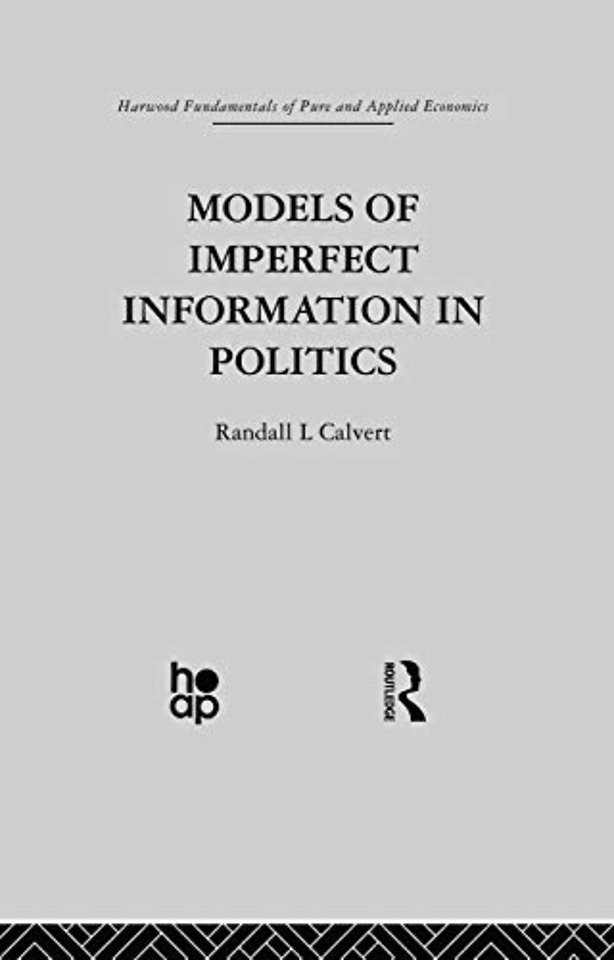 Models of Imperfect Information in Politics