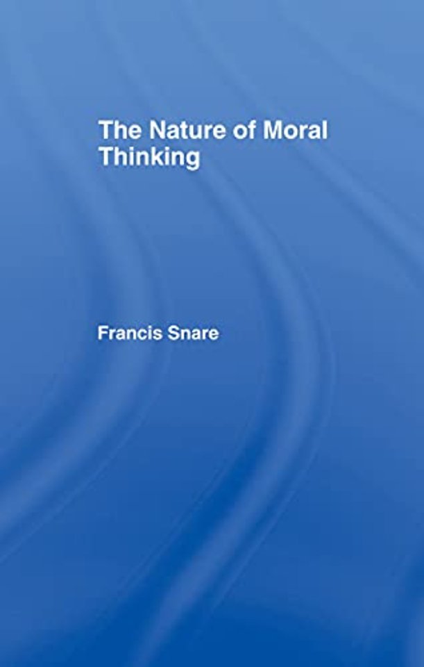 Nature of Moral Thinking