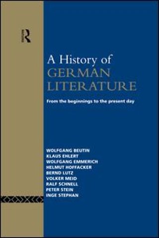 History of German Literature