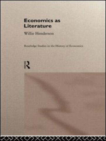 Economics as Literature