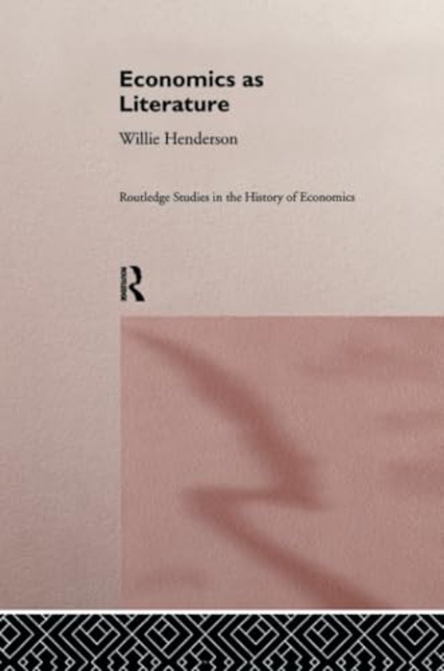 Economics as Literature