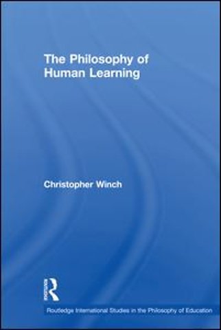 Philosophy of Human Learning