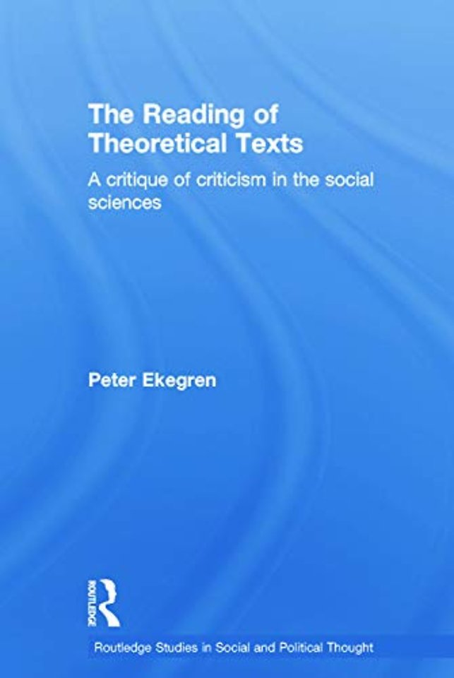 Reading of Theoretical Texts