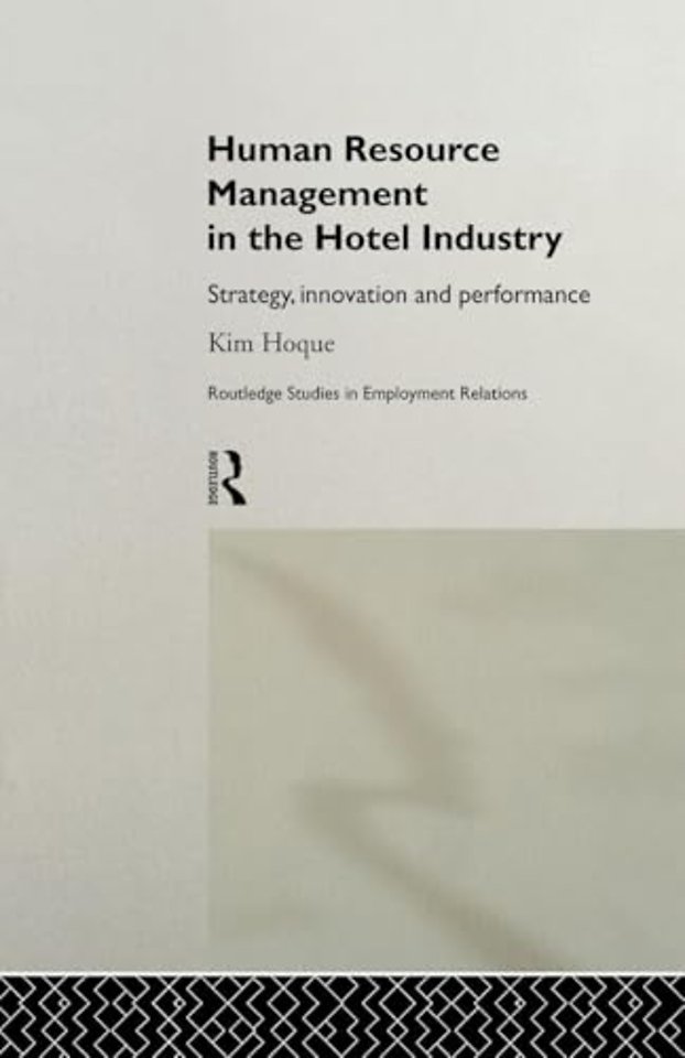 Human Resource Management in the Hotel Industry