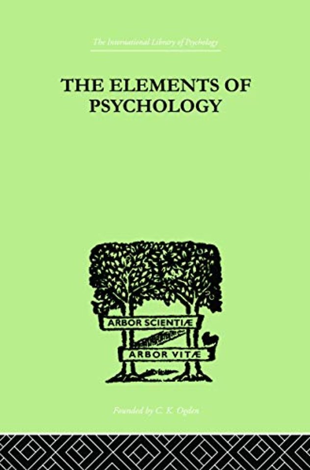 Elements Of Psychology