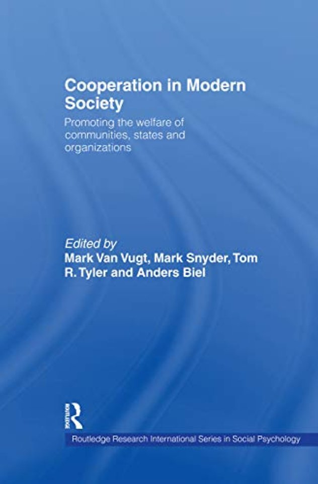 Cooperation in Modern Society