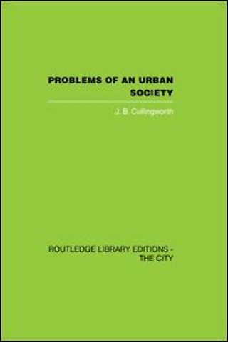 Problems of an Urban Society