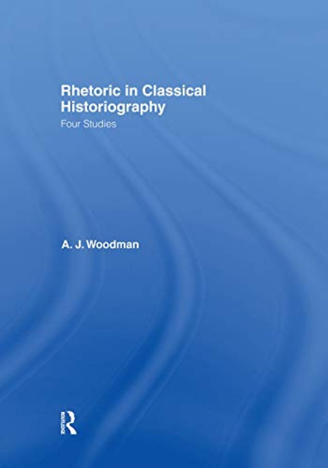 Rhetoric in Classical Historiography
