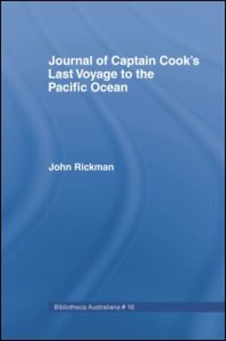 Journal of Captain Cook's Last Voyage