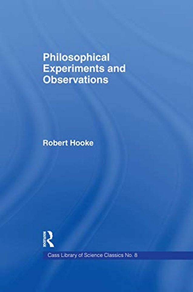 Philosophical Experiments and Observations