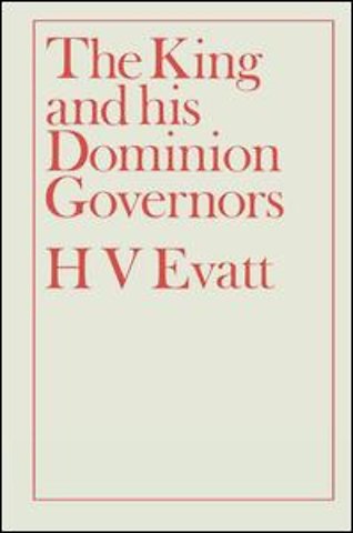 King and His Dominion Governors, 1936