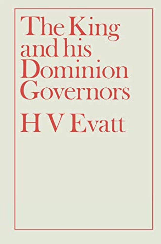 King and His Dominion Governors, 1936