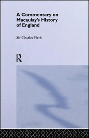 Commentary on Macaulay's History of England