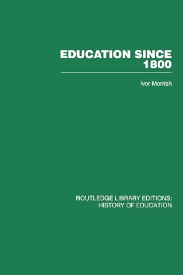 Education Since 1800