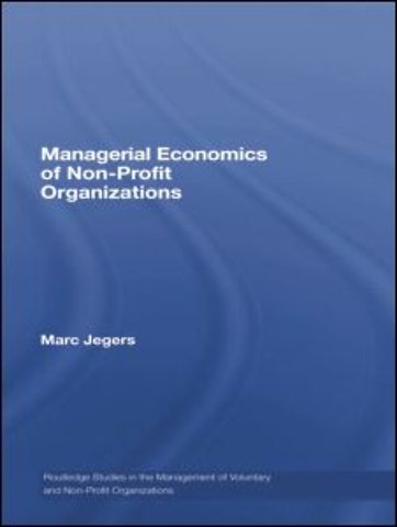 Managerial Economics of Non-Profit Organizations