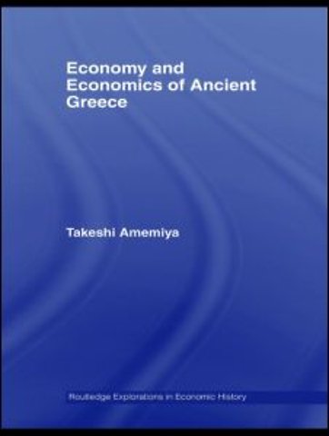 Economy and Economics of Ancient Greece