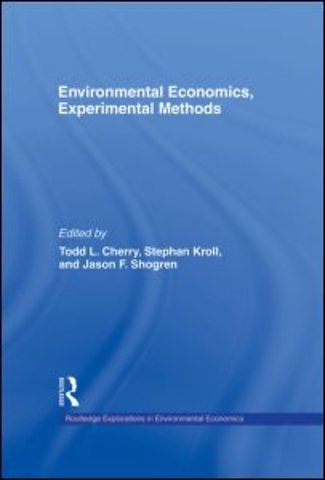 Environmental Economics, Experimental Methods