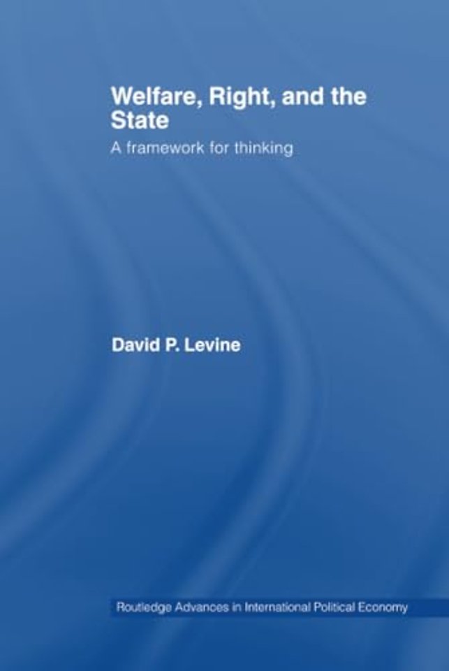 Welfare, Right and the State