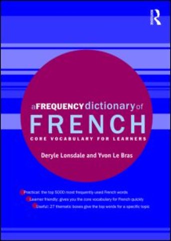 Frequency Dictionary of French