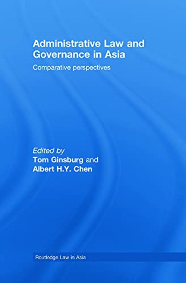 Administrative Law and Governance in Asia