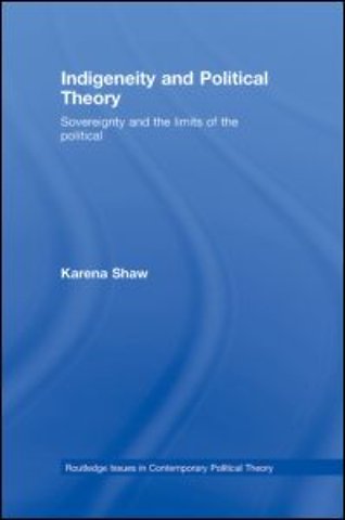 Indigeneity and Political Theory