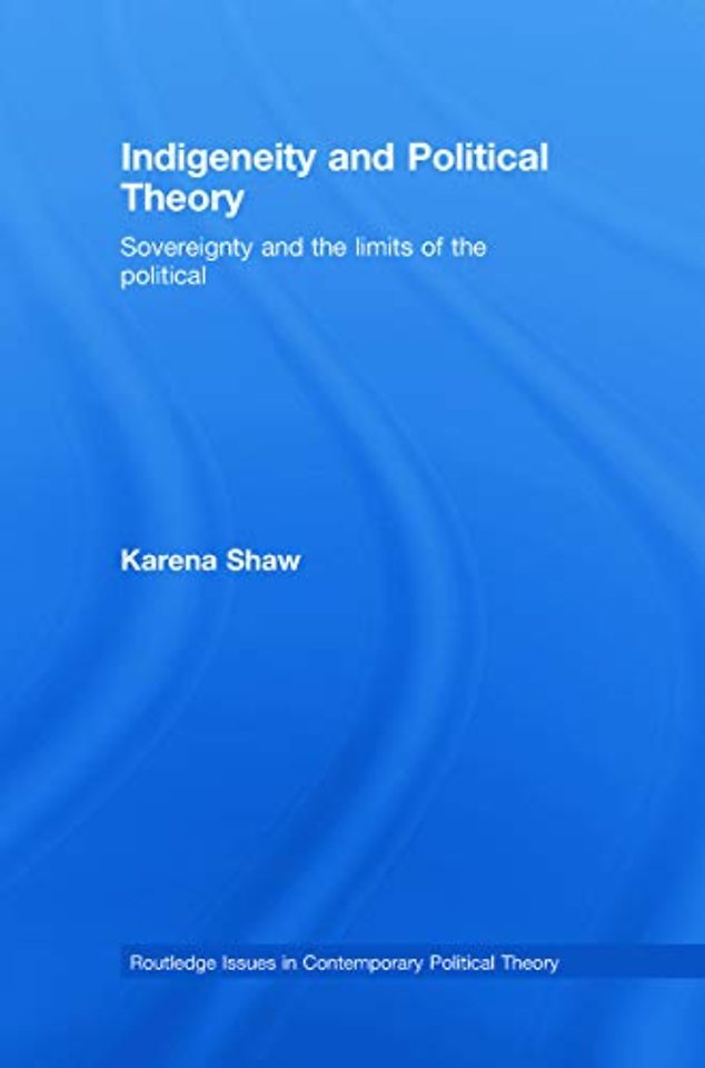 Indigeneity and Political Theory