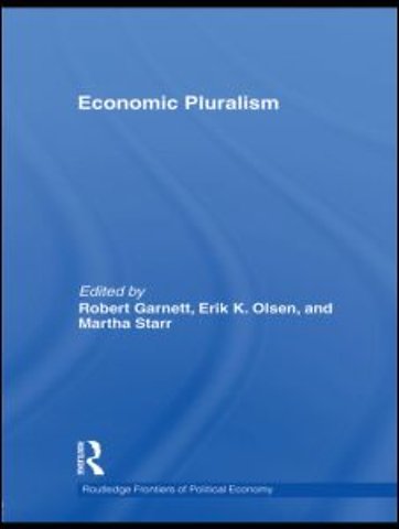 Economic Pluralism