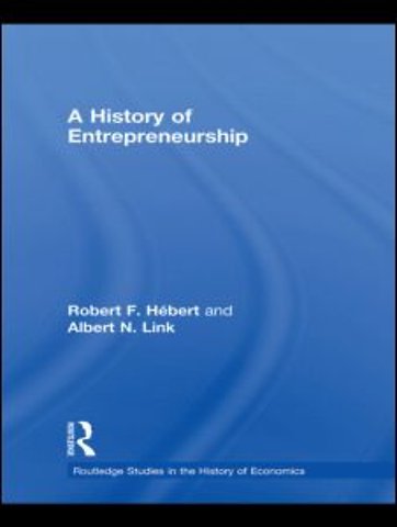 History of Entrepreneurship