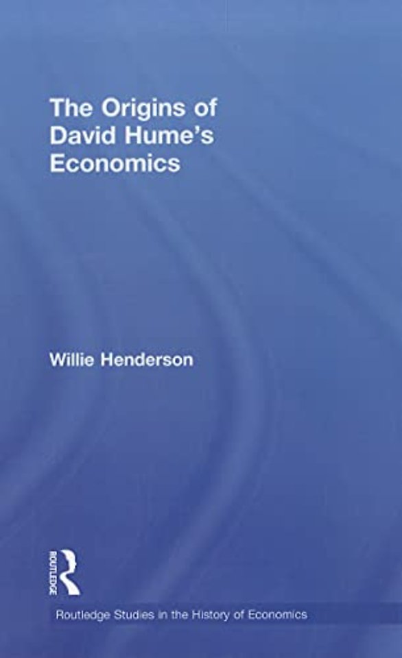 Origins of David Hume's Economics