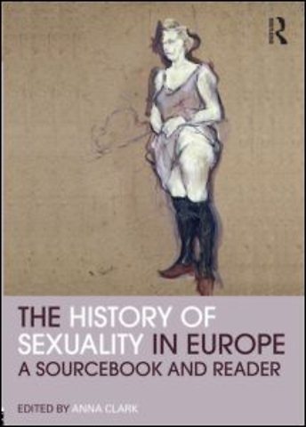 History of Sexuality in Europe