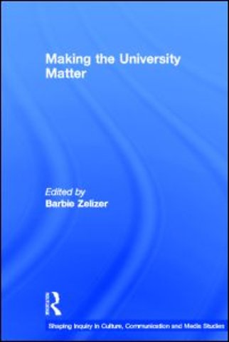Making the University Matter