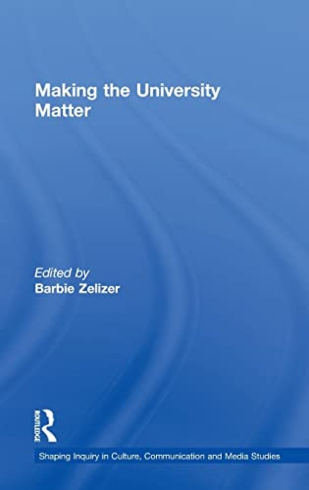 Making the University Matter
