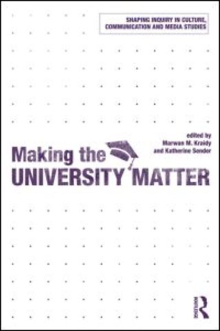 Making the University Matter