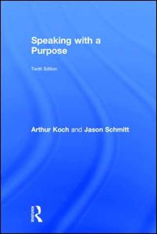 Speaking with a Purpose
