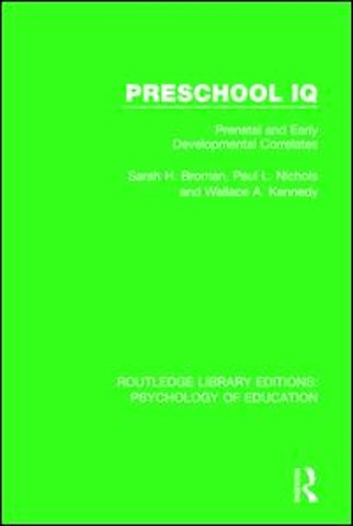 Preschool IQ