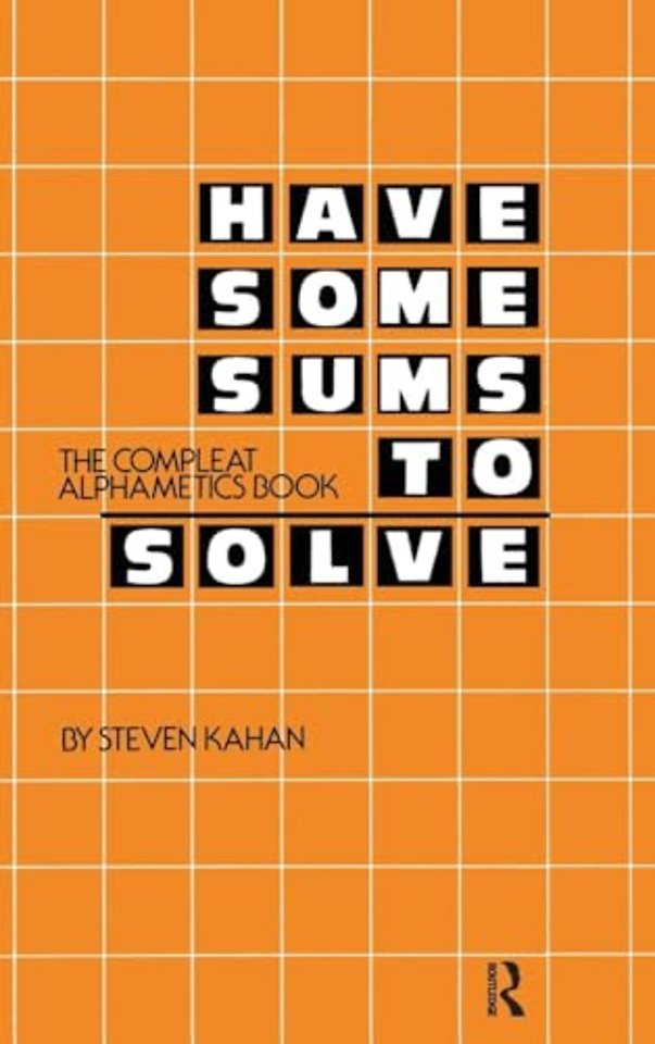 Have Some Sums to Solve