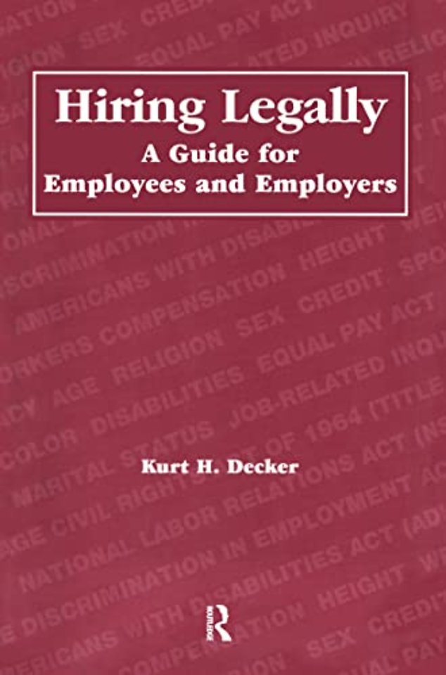 Hiring Legally