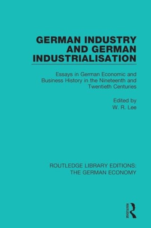 German Industry and German Industrialisation