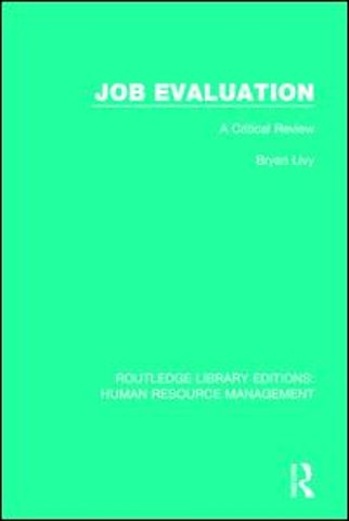 Job Evaluation