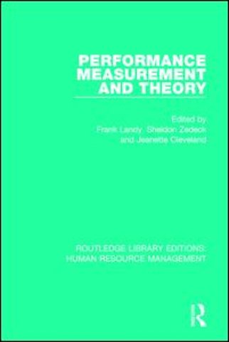 Performance Measurement and Theory
