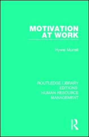 Motivation at Work