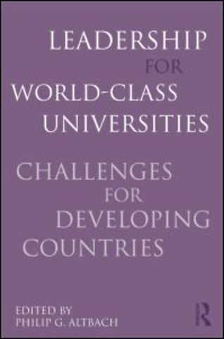 Leadership for World-Class Universities