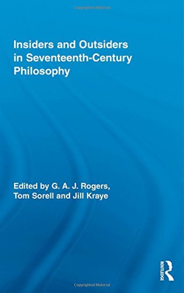 Insiders and Outsiders in Seventeenth-Century Philosophy