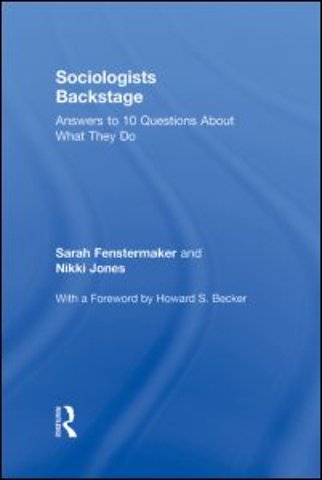 Sociologists Backstage