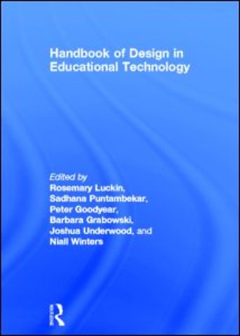 Handbook of Design in Educational Technology