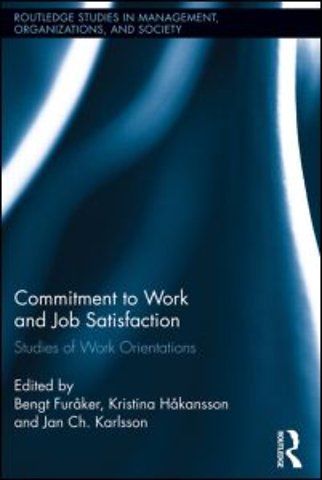 Commitment to Work and Job Satisfaction
