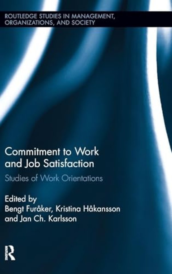 Commitment to Work and Job Satisfaction