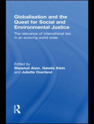 Globalisation and the Quest for Social and Environmental Justice