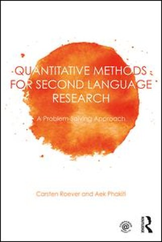 Quantitative Methods for Second Language Research